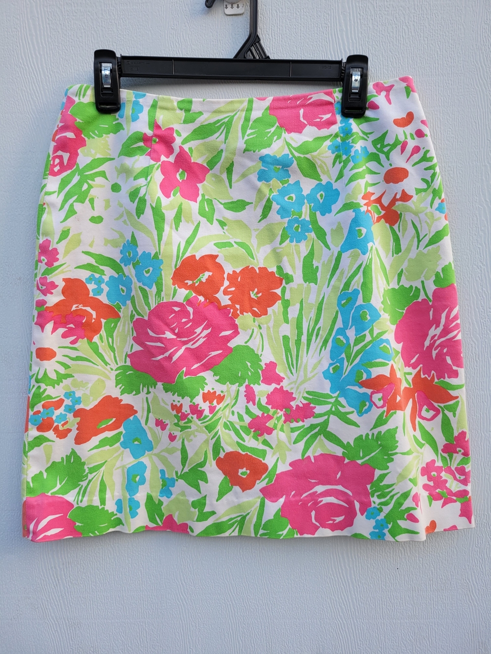 Lauren Ralph Lauren Floral A-Line Skirt - Pink, Green, Blue & Orange